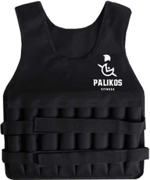 Chaleco con Peso - Negro - Palikos Fitness